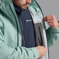 Sea Mist Montane Men's Cetus Waterproof Jacket Model 6