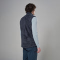 Dark Sky Montane Men's Caldus XT 2.0 Fleece Gilet Model Back MCXTVDAS
