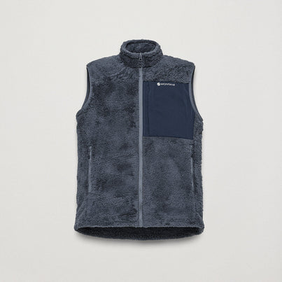 Dark Sky Montane Men's Caldus XT 2.0 Fleece Gilet Front MCXTVDAS