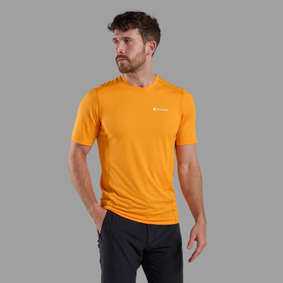 Nagami Orange Montane Men's Dart Lite T-Shirt Front