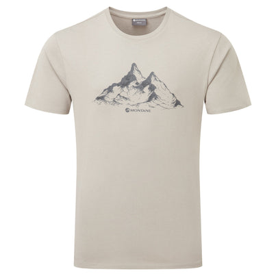 Ridge Montane Men's Dual Mountain T-Shirt Front MDMTSRID