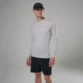 Platinum Montane Men's Dart Nano Long Sleeve T-Shirt Regular Fit Model Front