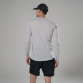 Platinum Montane Men's Dart Nano Long Sleeve T-Shirt Model Back