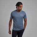 Stone Blue Montane Men's Dart T-Shirt Model Front
