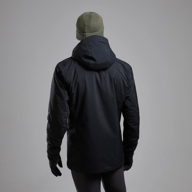 Black winter waterproof coat on sale