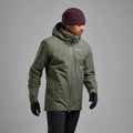 Caper Montane Men's Duality Insulated Waterproof Jacket Model Front