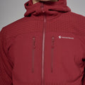 Dark Maple Montane Men's Dura XT Hooded Fleece Jacket Model 5 MDXTHDAM