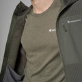 Moss Montane Men's Dura XT Hooded Fleece Jacket Model 9 MDXTHMOS