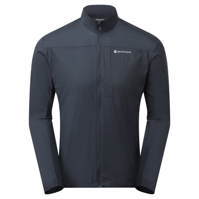Eclipse Blue Montane Men's Featherlite Windproof Jacket Front