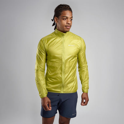 Citrus Spring Montane Men's Featherlite Nano Windproof Jacket Front