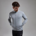 Pebble Blue Montane Men's Fury Lite Fleece Jacket Model 4