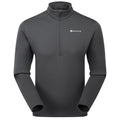 Midnight Grey Montane Men's Fury Lite Fleece Pull-On Front