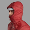Dark Maple Montane Men's Fortes XT Hooded Insulated Jacket Model 3