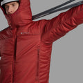 Dark Maple Montane Men's Fortes XT Hooded Insulated Jacket Model 9