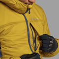 Ginkgo Gold Montane Men's Fortes XT Hooded Insulated Jacket Model 5
