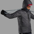 Midnight Grey Montane Men's Fortes XT Hooded Insulated Jacket Model 8