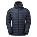 Eclipse Blue Montane Men's Icarus Lite Hooded Jacket Front