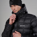 Black Montane Men's Icarus 3.0 Hooded Insulated Jacket Model 5 MIHOOBLA