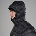 Black Montane Men's Icarus 3.0 Hooded Insulated Jacket Model 8 MIHOOBLA