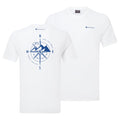 White Montane Men's Impact Compass T-Shirt Front and Back