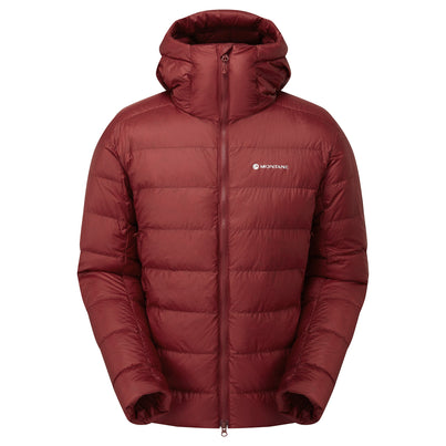 Dark Maple Montane Men's Kamen Hooded Down Jacket Front