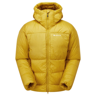 Ginkgo Gold Montane Men's Kamen XT Hooded Down Jacket Front