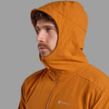 Amber Montane Men's Khamsin Hooded Softshell Jacket Model 7