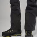 Black Montane Men's Mossa XT Softshell Pants Model 9 MMXPRBLA
