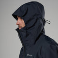 Black Montane Men's Norste Waterproof Jacket Model 6