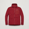 Dark Maple Montane Men's Protium CP Hooded Fleece Jacket Front