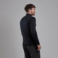 Black Montane Men's Protium Lite Pull On Fleece Model Back