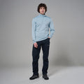 Frost Blue Montane Men's Protium Fleece Pull-On Jacket Model 3 MPRPOFRO