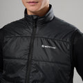 Black Montane Men's Prism Insulated Vest Model 5 MPVESBLA