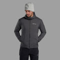 Midnight Grey Montane Men's Sirocco Hooded Insulated Jacket Model 3