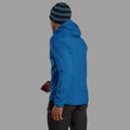 Neptune Blue Montane Men's Sirocco Hooded Insulated Jacket Model Back
