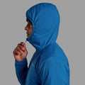 Neptune Blue Montane Men's Sirocco Hooded Insulated Jacket Model 5