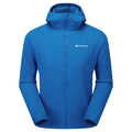 Neptune Blue Montane Men's Sirocco Hooded Insulated Jacket Front