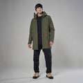 Moss Montane Men's Spirit Long Insulated Waterproof Jacket Model 3 MSLIJMOS