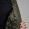 Moss Montane Men's Spirit Long Insulated Waterproof Jacket Model 7 MSLIJMOS