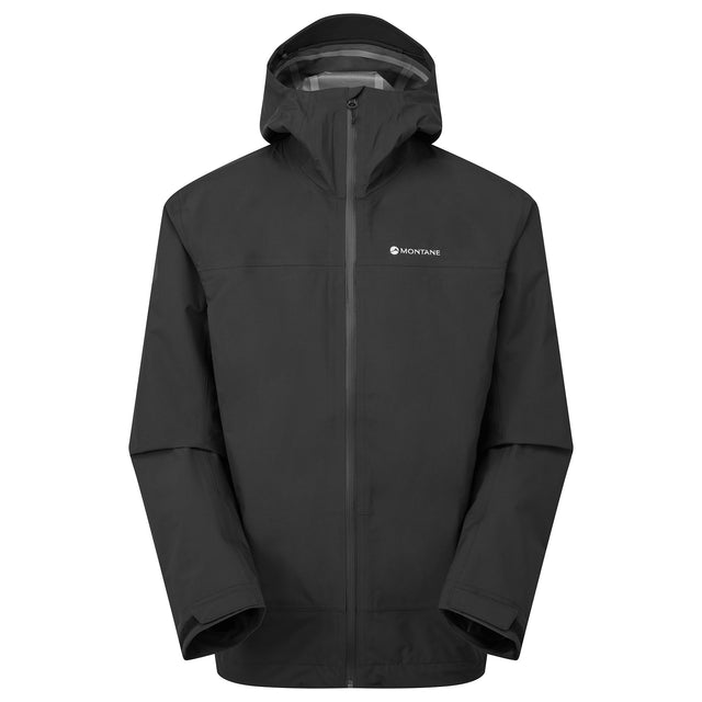 Black rain jacket on sale