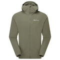 Caper Montane Men's Tenacity Hooded Softshell Jacket Front