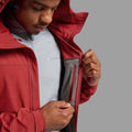 Dark Maple Montane Men's Tenacity Hooded Softshell Jacket Model 5