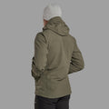 Caper Montane Men's Tenacity XT Hooded Softshell Jacket Model Back