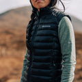 Black Montane Women's Anti-Freeze Down Gilet campaign image