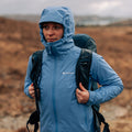 Cornflower Montane Women's Cetus Lite Waterproof Campaign Image 1